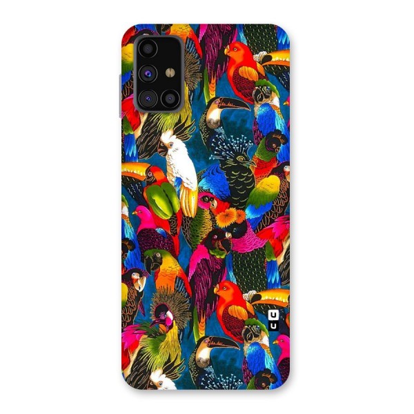 Parrot Art Back Case for Galaxy M31s