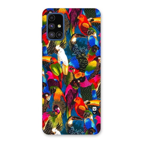 Parrot Art Back Case for Galaxy M51