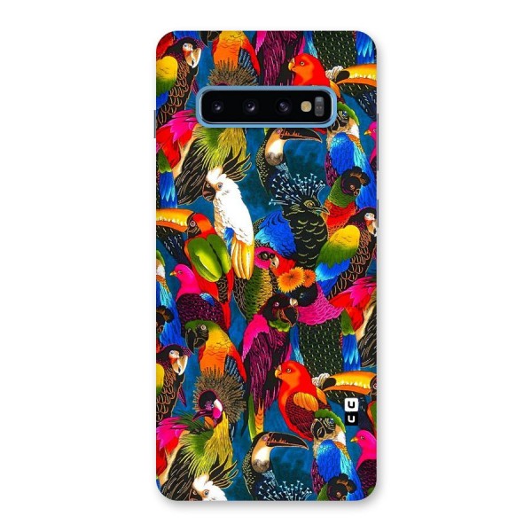 Parrot Art Back Case for Galaxy S10 Plus