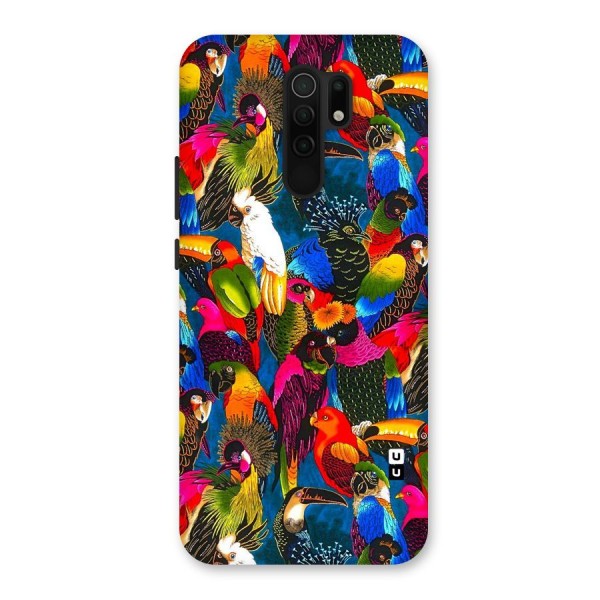 Parrot Art Back Case for Redmi 9 Prime