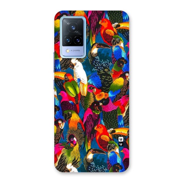 Parrot Art Back Case for Vivo V21 5G