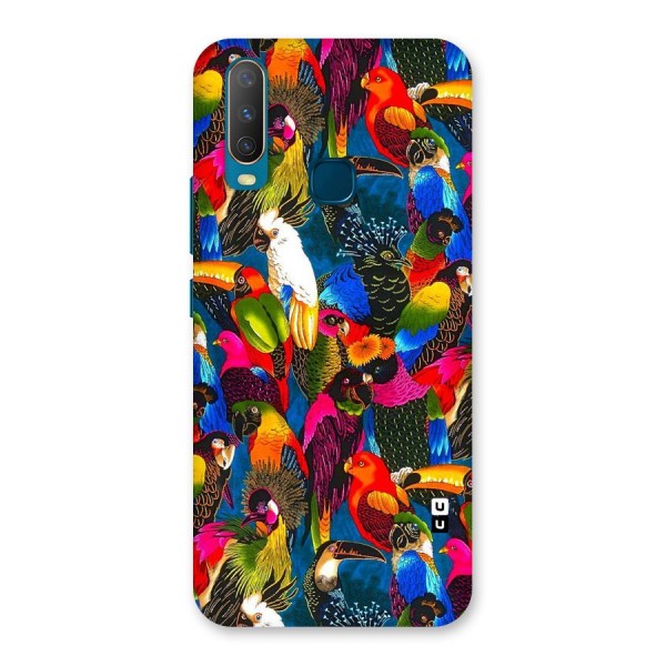 Parrot Art Back Case for Vivo Y12