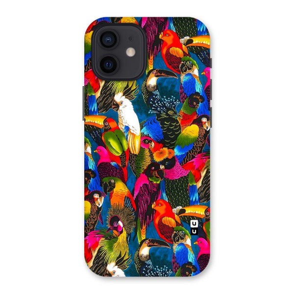 Parrot Art Back Case for iPhone 12