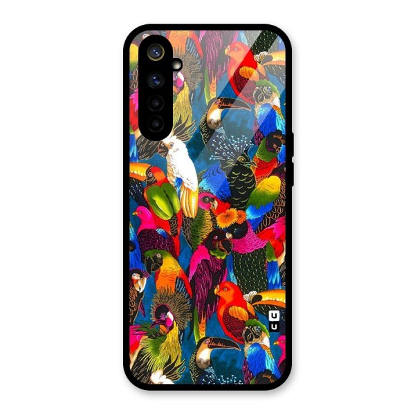 Parrot Art Glass Back Case for Realme 6