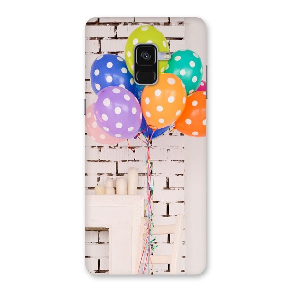 Party Balloons Back Case for Galaxy A8 Plus