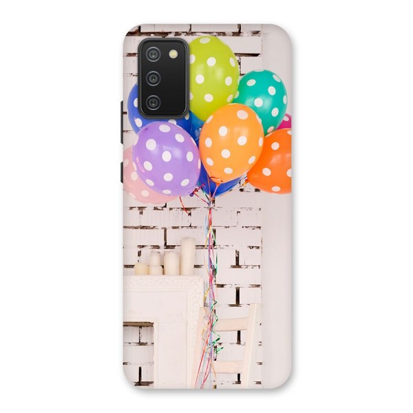 Party Balloons Back Case for Galaxy F02s