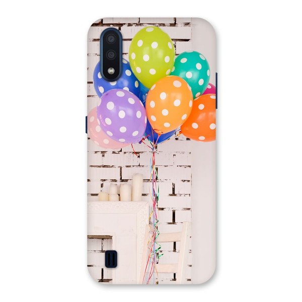 Party Balloons Back Case for Galaxy M01