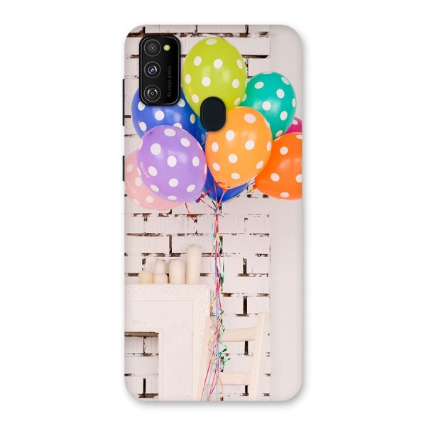 Party Balloons Back Case for Galaxy M21