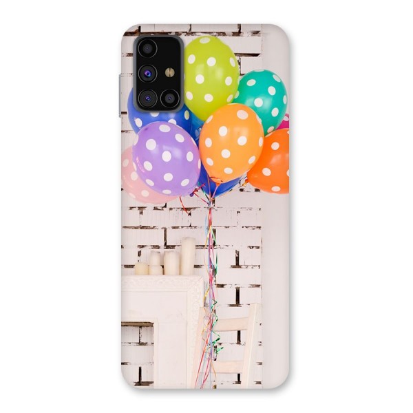 Party Balloons Back Case for Galaxy M31s