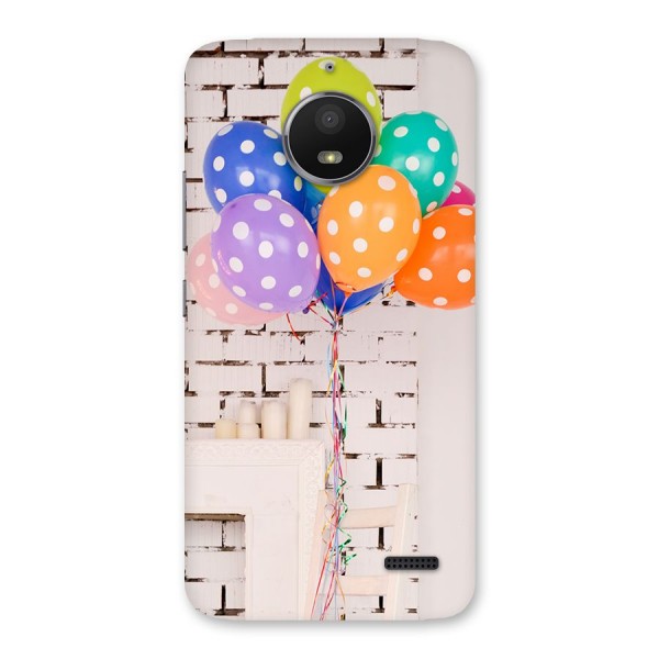 Party Balloons Back Case for Moto E4