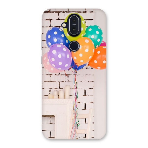 Party Balloons Back Case for Nokia 8.1