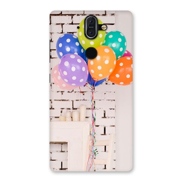 Party Balloons Back Case for Nokia 8 Sirocco