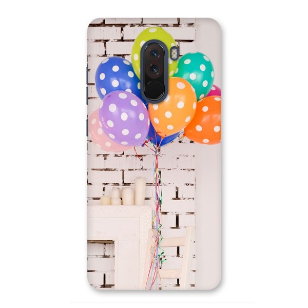 Party Balloons Back Case for Poco F1