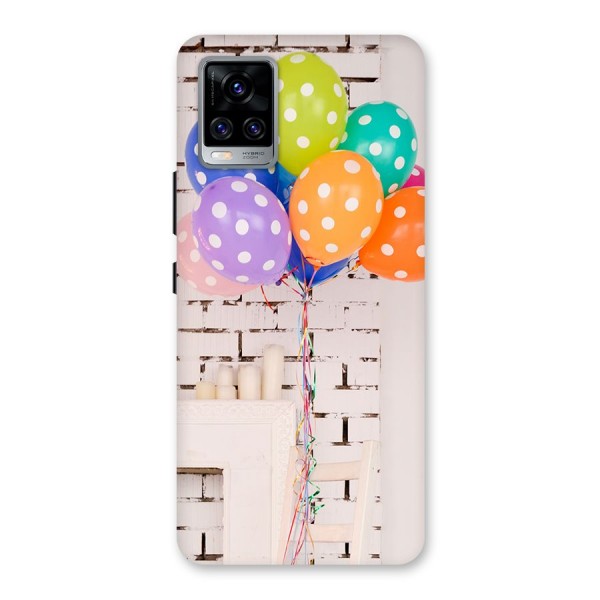 Party Balloons Back Case for Vivo V20 Pro