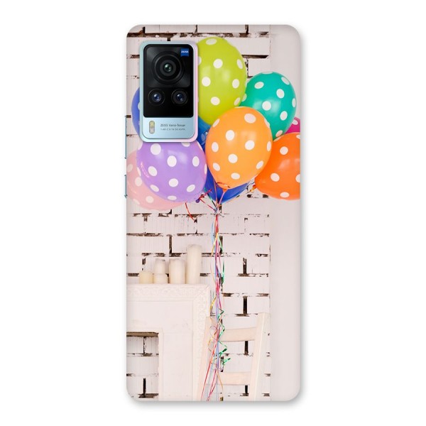 Party Balloons Back Case for Vivo X60 Pro