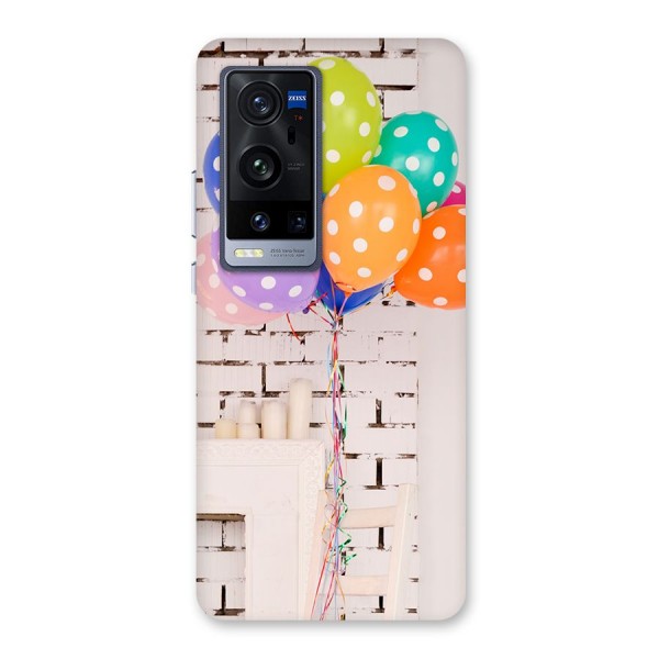 Party Balloons Back Case for Vivo X60 Pro Plus