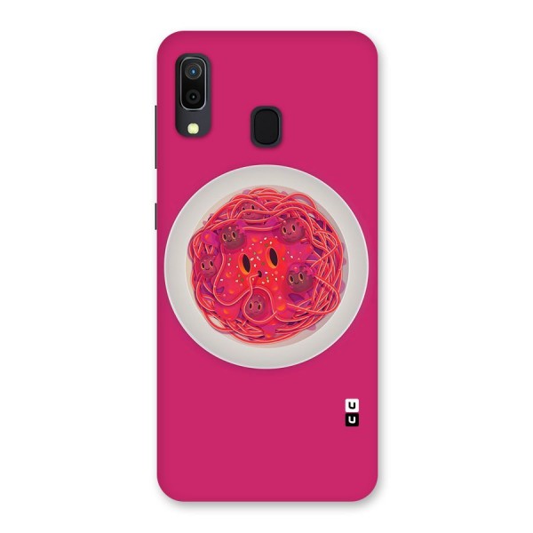 Pasta Cute Back Case for Galaxy A20