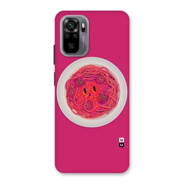 Pasta Cute Back Case for Redmi Note 10