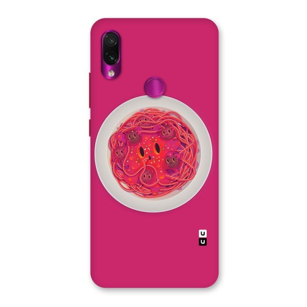 Pasta Cute Back Case for Redmi Note 7 Pro