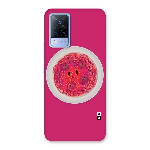 Pasta Cute Back Case for Vivo V21 5G