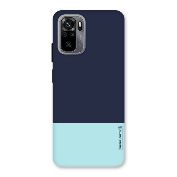 Pastel Blues Back Case for Redmi Note 10