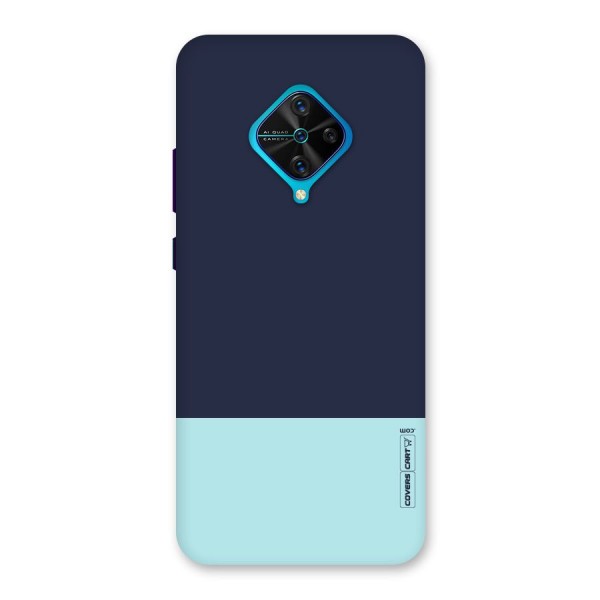 Pastel Blues Back Case for Vivo S1 Pro