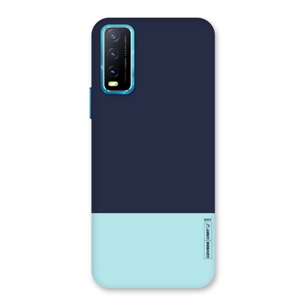 Pastel Blues Back Case for Vivo Y20