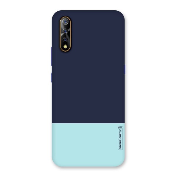 Pastel Blues Back Case for Vivo Z1x