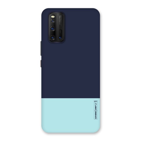 Pastel Blues Back Case for Vivo iQOO 3