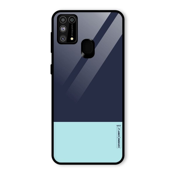 Pastel Blues Glass Back Case for Galaxy M31