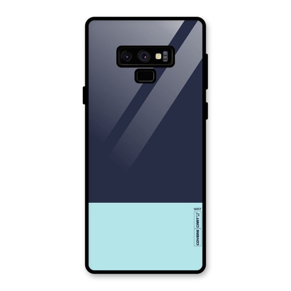 Pastel Blues Glass Back Case for Galaxy Note 9