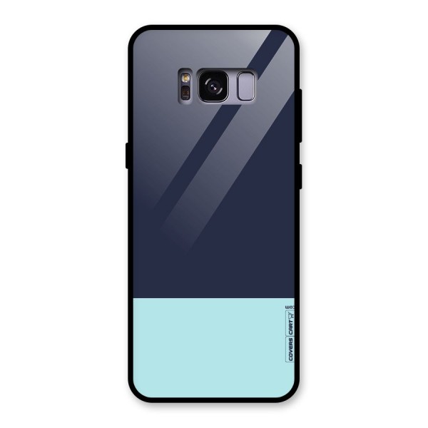 Pastel Blues Glass Back Case for Galaxy S8