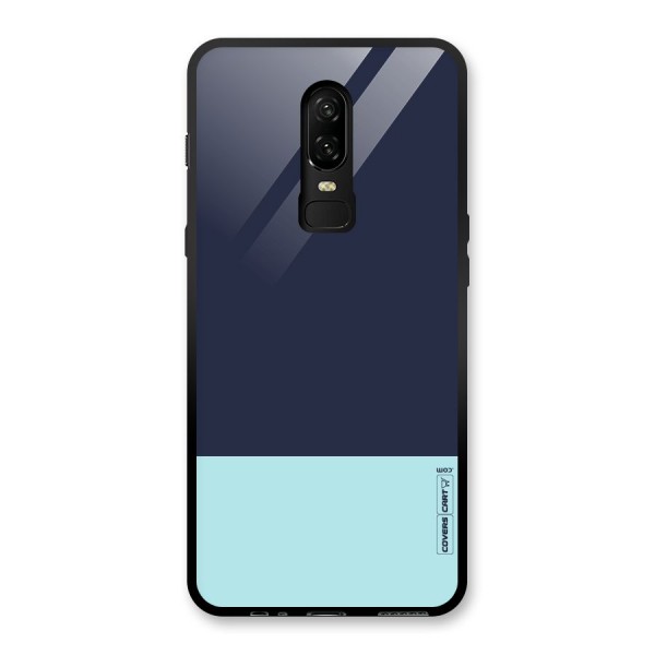 Pastel Blues Glass Back Case for OnePlus 6