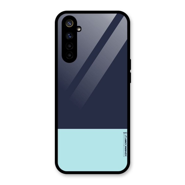 Pastel Blues Glass Back Case for Realme 6