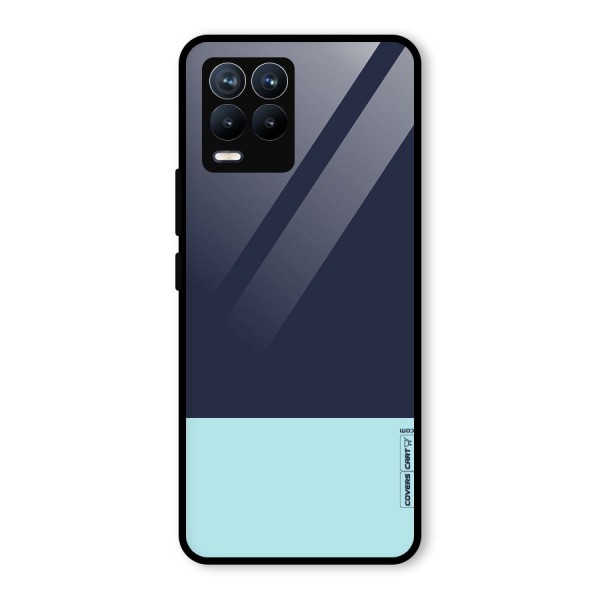 Pastel Blues Glass Back Case for Realme 8 Pro