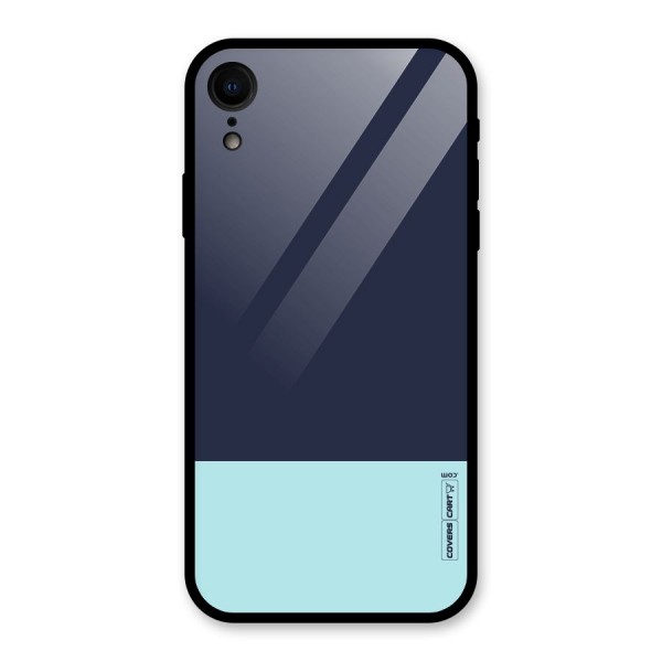 Pastel Blues Glass Back Case for XR