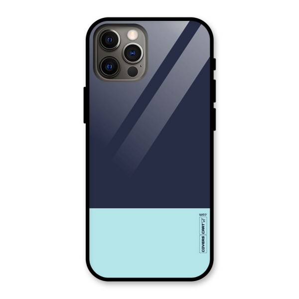 Pastel Blues Glass Back Case for iPhone 12 Pro