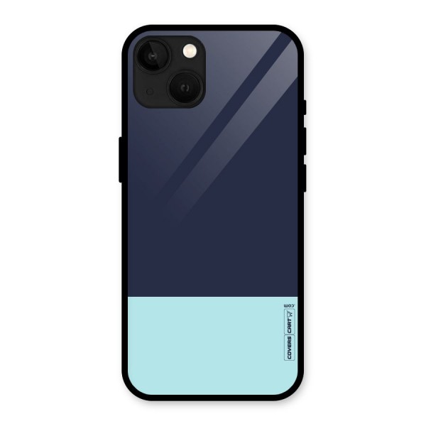 Pastel Blues Glass Back Case for iPhone 13