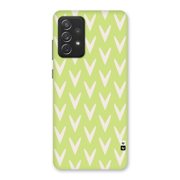 Pastel Green Grass Back Case for Galaxy A72