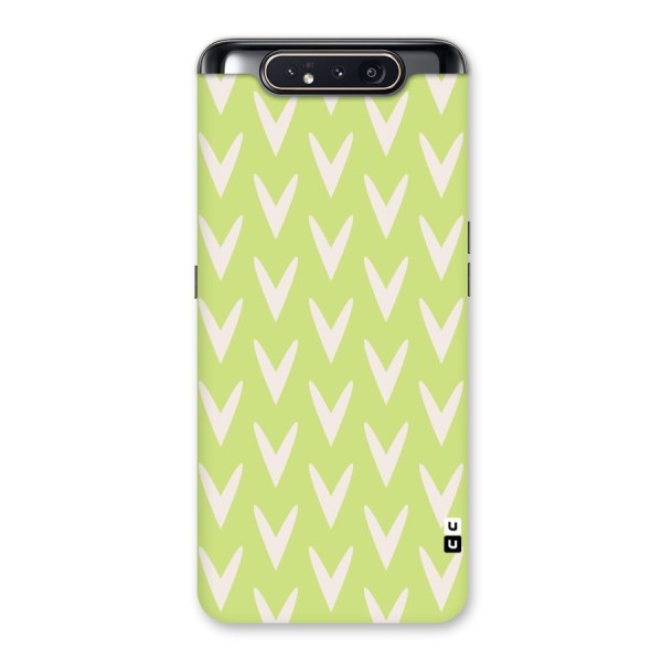 Pastel Green Grass Back Case for Galaxy A80