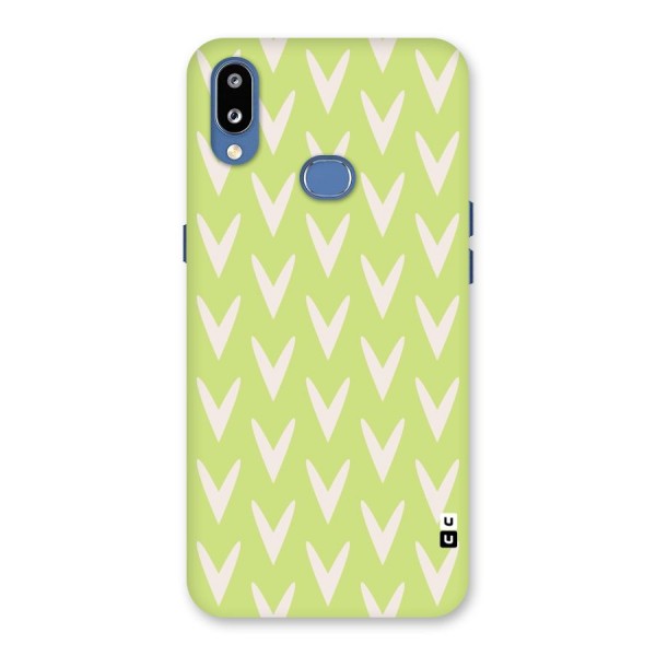 Pastel Green Grass Back Case for Galaxy M01s