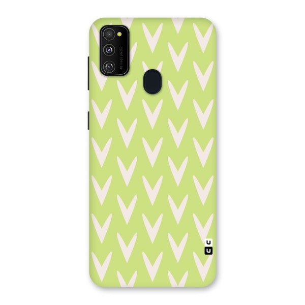 Pastel Green Grass Back Case for Galaxy M21