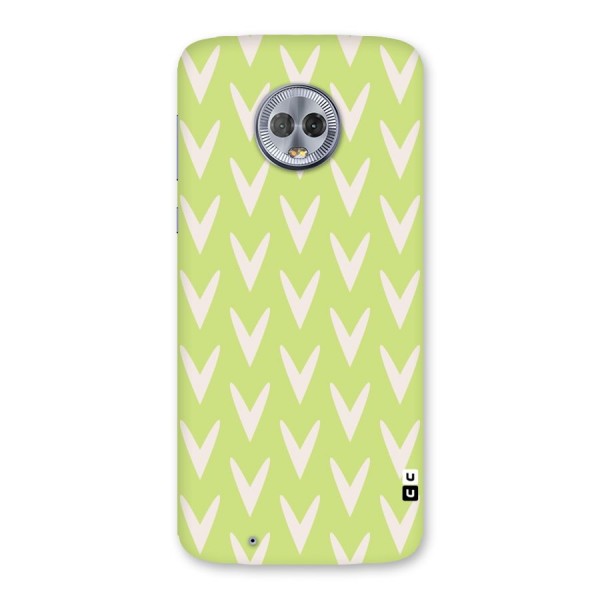 Pastel Green Grass Back Case for Moto G6