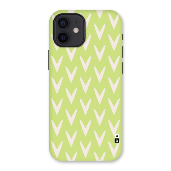 Pastel Green Grass Back Case for iPhone 12