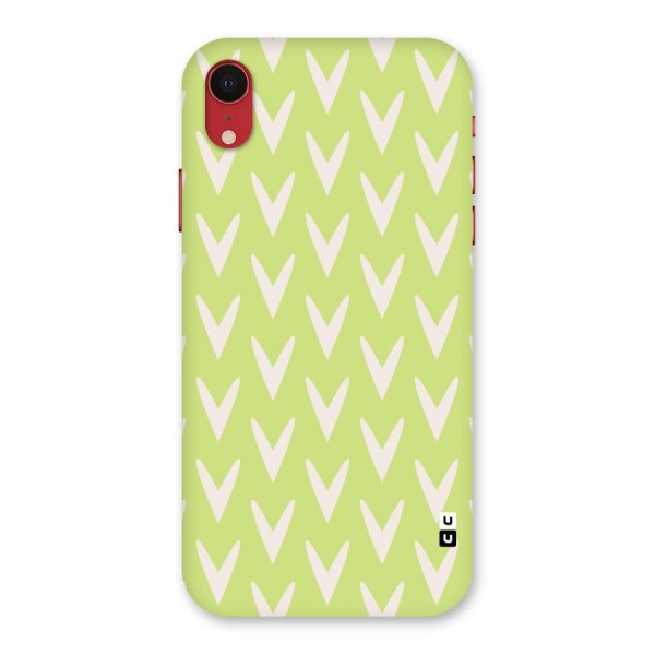 Pastel Green Grass Back Case for iPhone XR