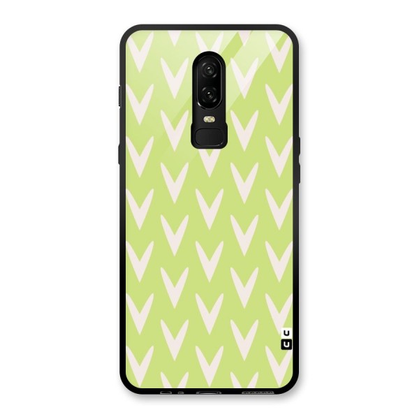 Pastel Green Grass Glass Back Case for OnePlus 6