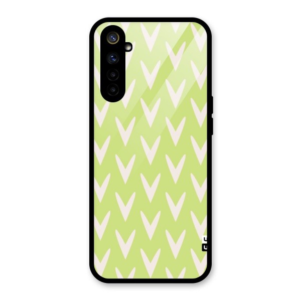 Pastel Green Grass Glass Back Case for Realme 6