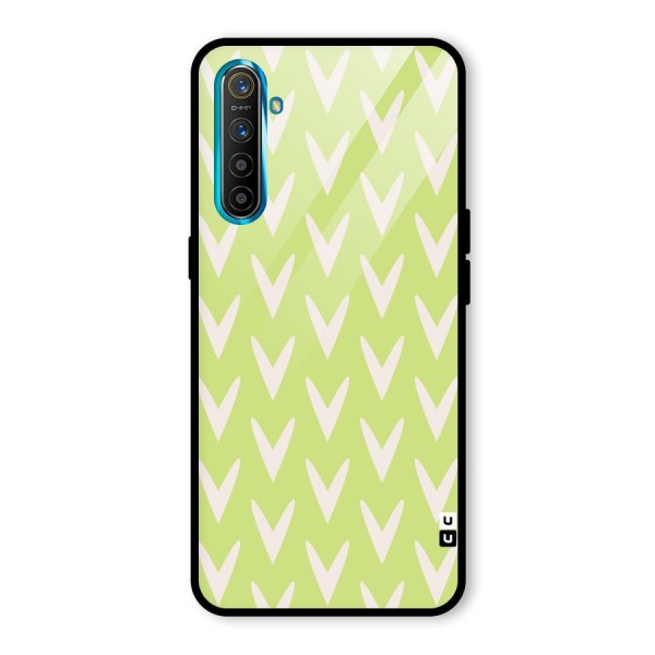 Pastel Green Grass Glass Back Case for Realme XT