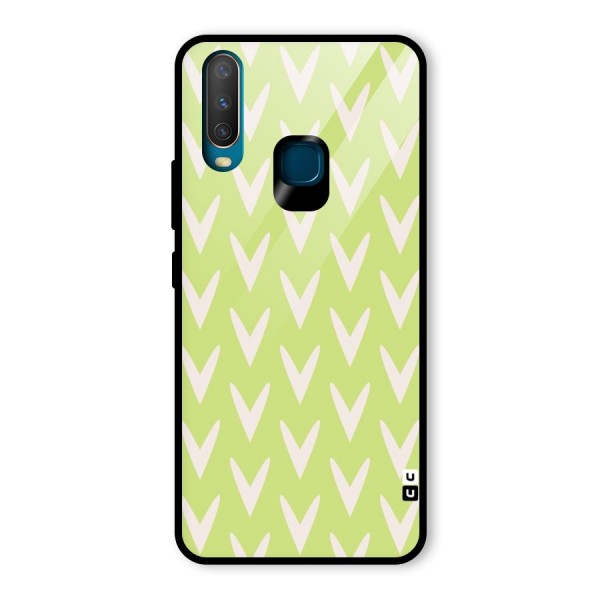 Pastel Green Grass Glass Back Case for Vivo Y15