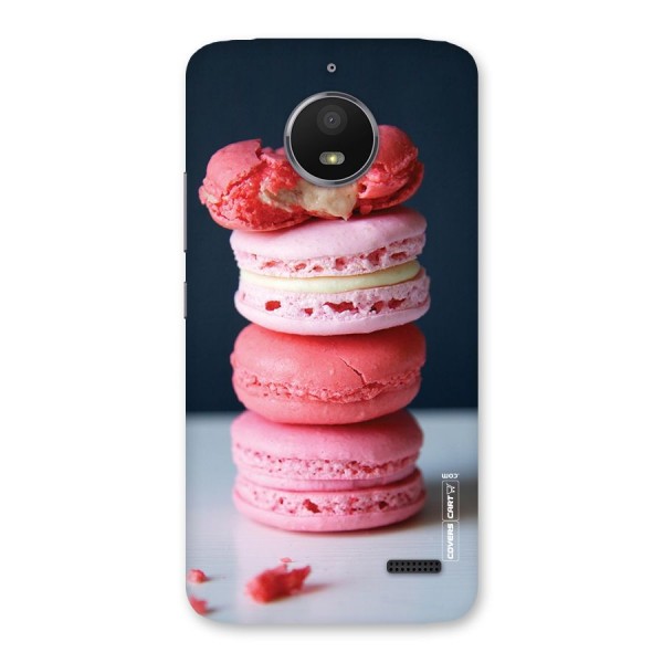 Pastel Macroons Back Case for Moto E4